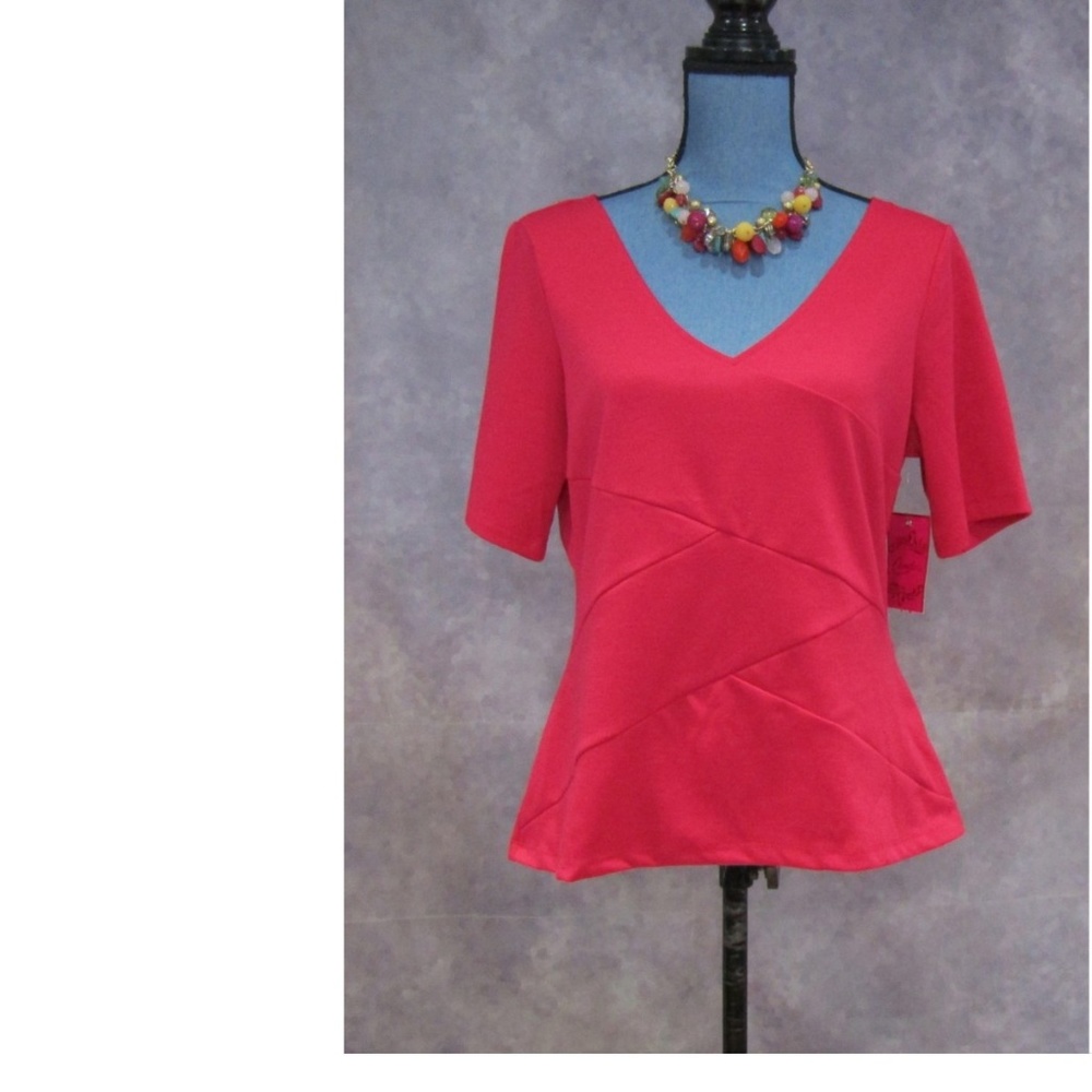 NEW Candies Pink Bandage Wrap Top Size XL